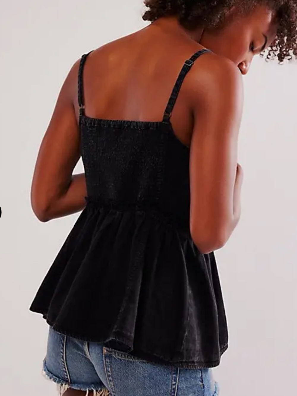 Reworked Denim Tank - Picture 3 of 5
